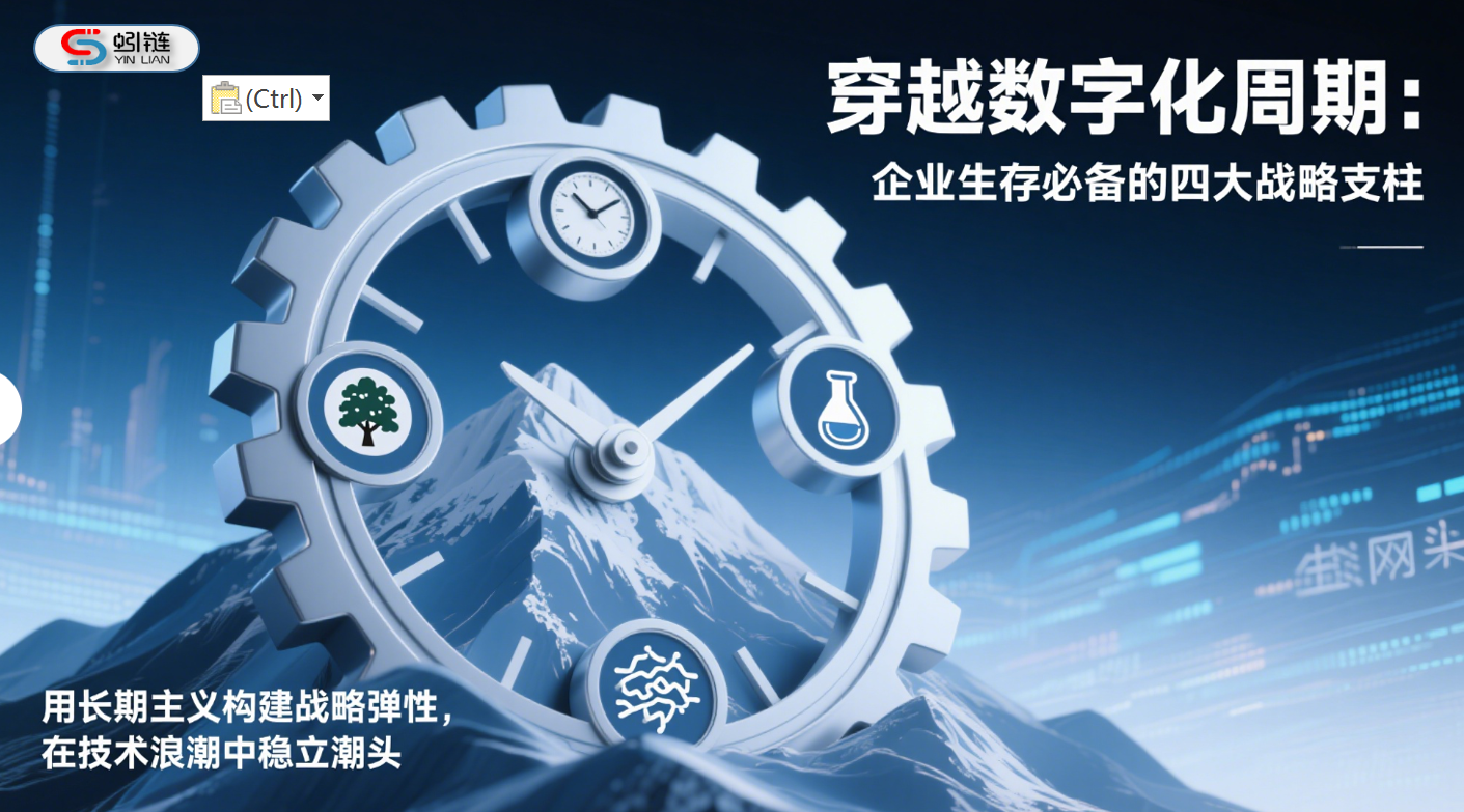 穿越数字化周期：企业生存必备的四大战略支柱