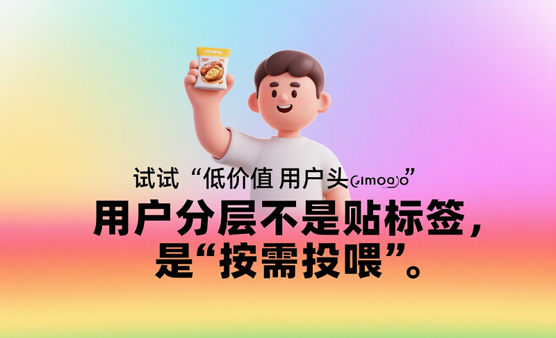 用户分层运营：别让“高价值客户”和“羊毛党”吃同样的蛋糕