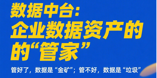 告别“数据孤岛”！数据资产化管理的“中台密码”​