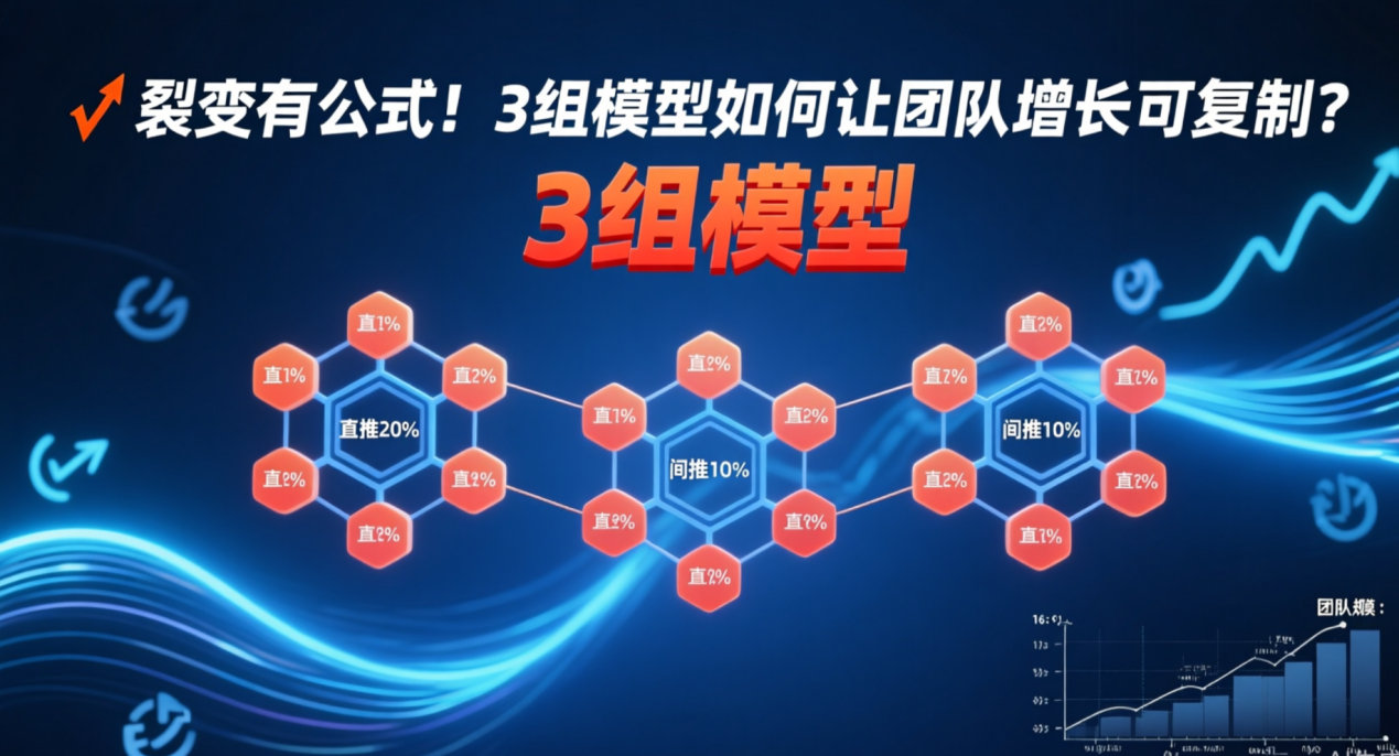 团队裂变营销：如何用“3组模型”实现业绩倍增？