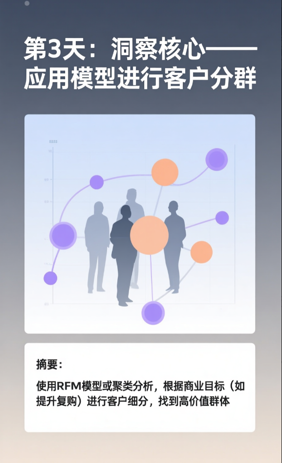 第3天：客户分群——识别核心价值群体
