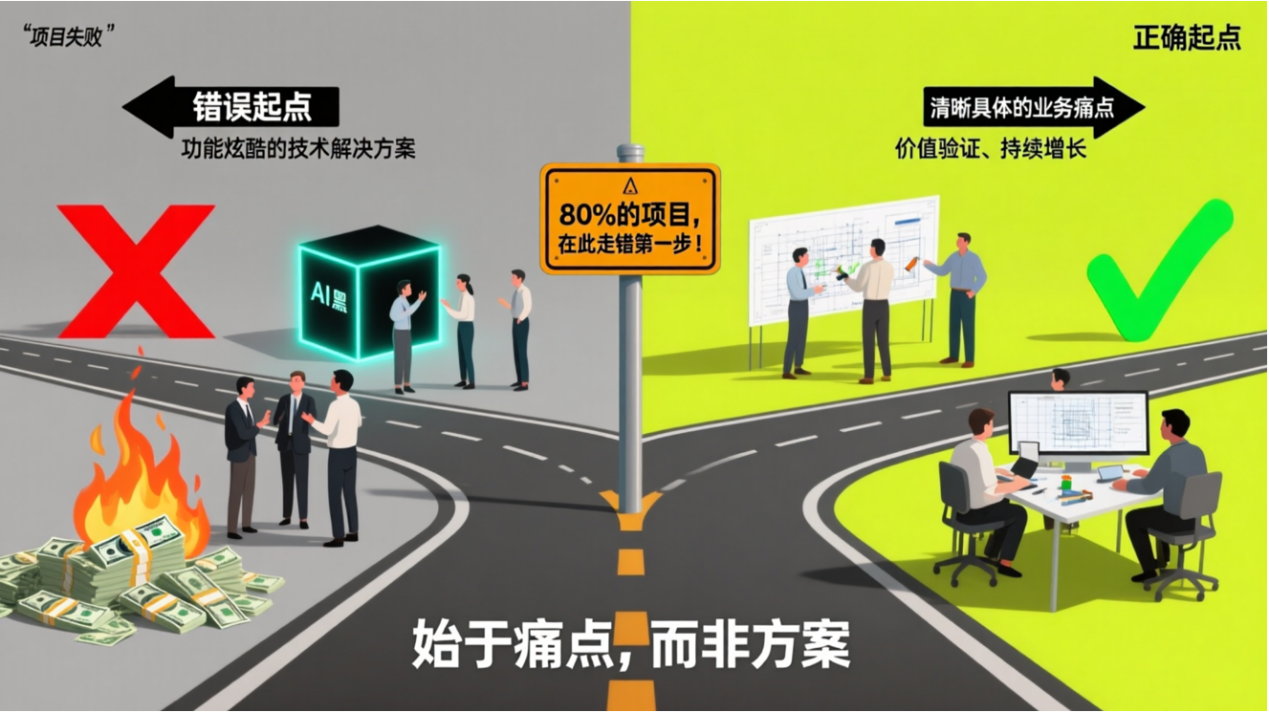 第一步就错？80%企业失败于需求不清！四步锁定智能体真实痛点