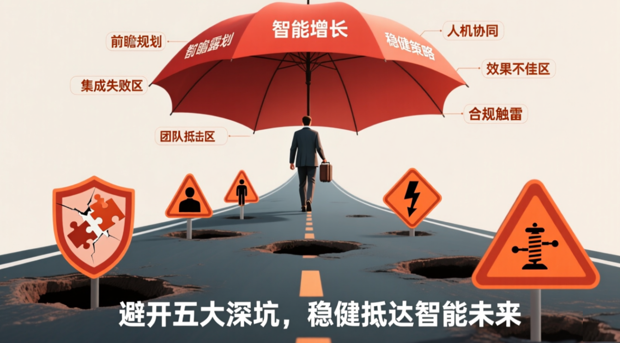避开这些坑！企业部署营销智能体的五大常见风险与对策