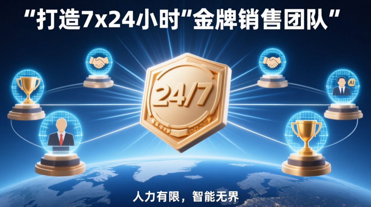 销售智能体上线：打造7x24小时在线的“金牌销售团队”