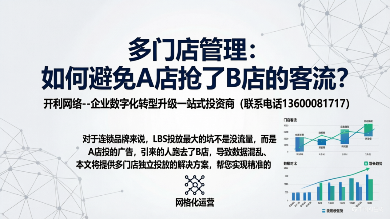 多门店管理：如何避免A店抢了B店的客流？